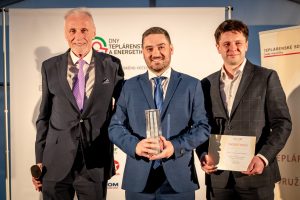 Projekt ve Štětí získal „Křišťálový komín“ za péči o zákazníky